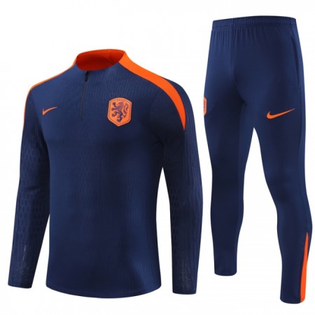 Dječji Nizozemska Sweatshirt Za Trening Četvrt Zip 2024-25 Navy Dječji Nizozemska Sweatshirt Za Trening Četvrt Zip 2024-25 Navy